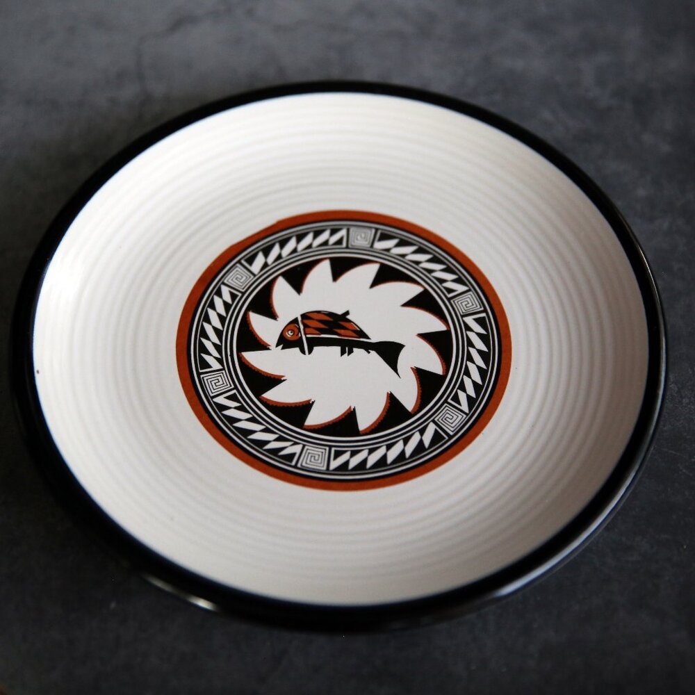 Clayton Gooden Ceramic Plate with Fish